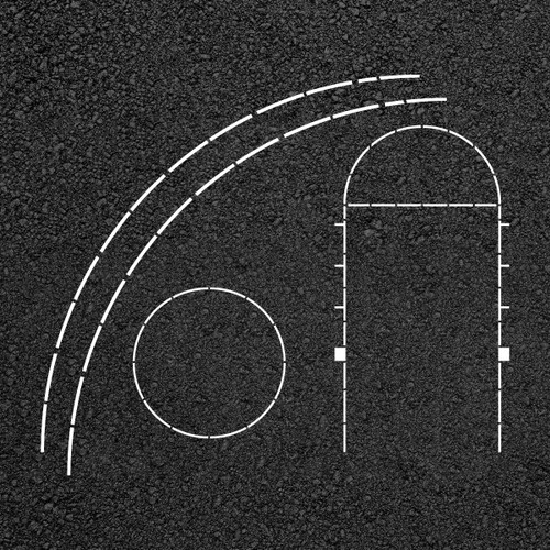 Basketball Court Stencil Kit