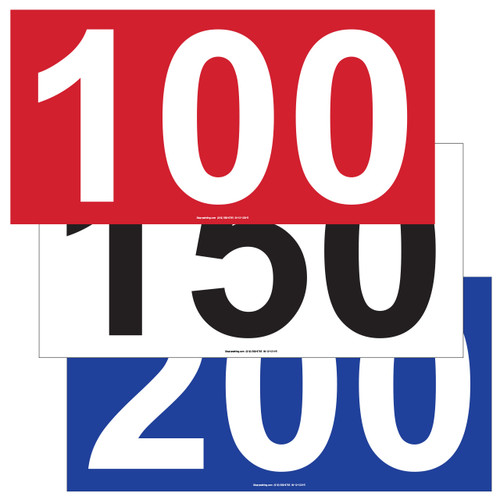 Yardage Marker For Golf Courses