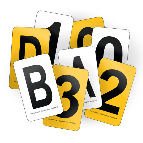 Self Adhesive Letter/Number Signs