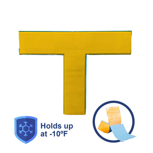 Superior Mark® T Shape Cold Storage Freezer Floor Markers