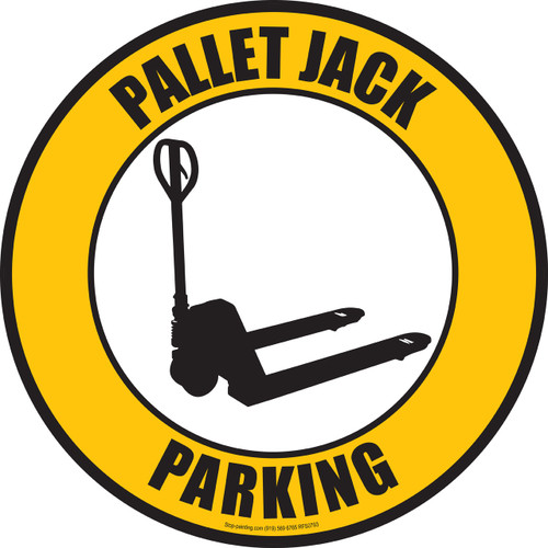 Pallet Jack Parking Floor Sign