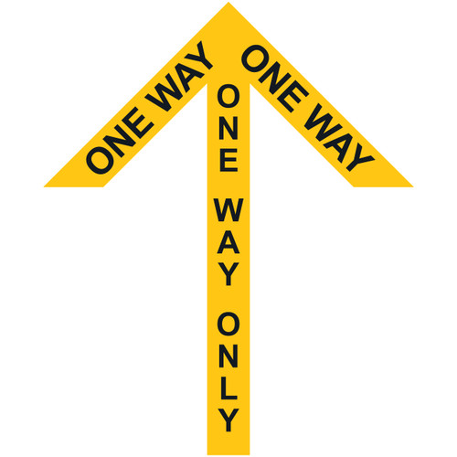 One Way Only Arrow - Superior Mark® Floor Marking Tape Kit