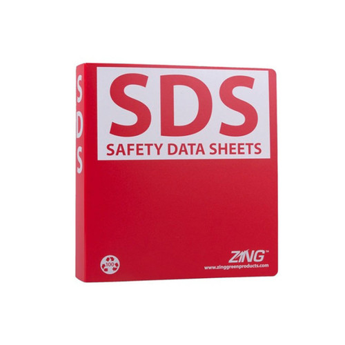 SDS (Safety Data Sheets) Binder-English Only