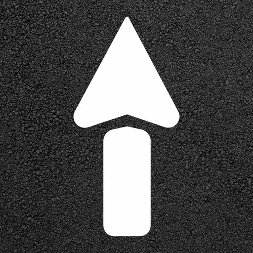 42" Large Straight Arrow Stencil